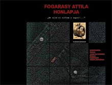 Tablet Screenshot of fogarasy.hu